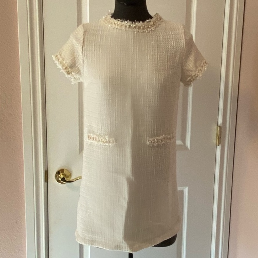 NWOT Tweed sheath dress